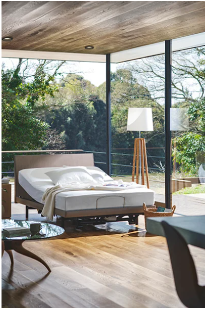 フランスベッドがモーターフレームを分割できる電動リクライニングベッドを発売